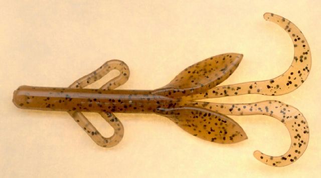 4" BUSH PIG   PLASTIC WORM   PLASTIC BAIT