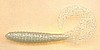 (# 32) 5" FAT GRUB - WHITE - 12 PER BAG