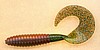 (# 33) 5" FAT GRUB - BROWN/CRAWDAD - 12 PER BAG
