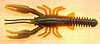 (#85) 4" CRAW WORM - CRAWDAD - 8 PER BAG