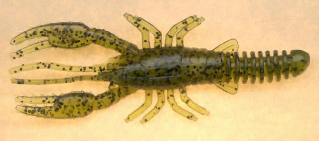 (#82) 4" CRAW WORM - WATERMELON SEED - 8 PER BAG