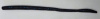 (#153) 8" FINEESE WORM - BLACK BLUE FLAKE  BULK QUANTITY 40
